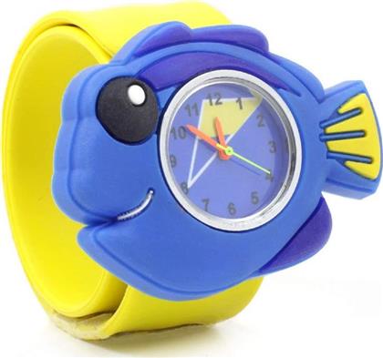 Wacky Παιδικό Αναλογικό Ρολόι με Λουράκι από Καουτσούκ/Πλαστικό Μπλε από το Toyscenter