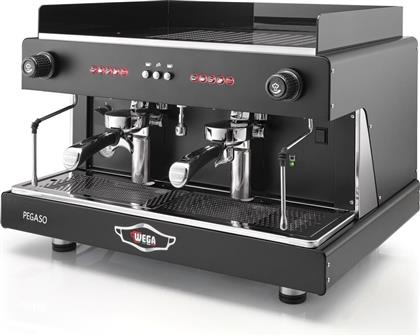 Wega Pegaso Opaque EVD Metallic Black Επαγγελματική Μηχανή Espresso με 2 Group Π74xΒ55.5xΥ51.5cm από το Kotsovolos