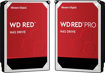 Western Digital Red Pro 10TB HDD Σκληρός Δίσκος 3.5'' SATA III 7200rpm με 256MB Cache για NAS
