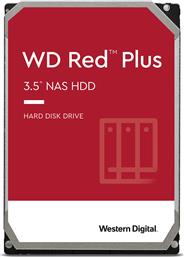 Western Digital Red Plus 4TB HDD Σκληρός Δίσκος 3.5'' SATA III 5400rpm με 256MB Cache για NAS