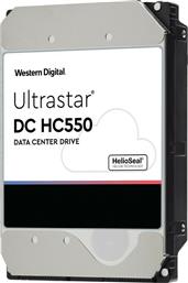 Western Digital Ultrastar DC HC550 16TB HDD Σκληρός Δίσκος 3.5'' SAS 3.0 7200rpm με 512MB Cache για Desktop