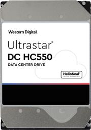Western Digital Ultrastar DC HC550 18TB HDD Σκληρός Δίσκος 3.5'' SAS 3.0 7200rpm με 512MB Cache για NAS / Server