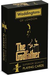 Winning Moves Waddingtons No.1 - The Godfather Συλλεκτική Τράπουλα Πλαστικοποιημένη Μαύρη