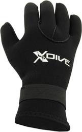 XDive Grip Γάντια Κατάδυσης από Neoprene Μαύρο 3mm