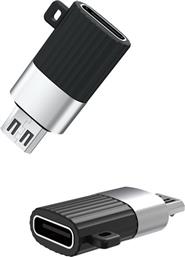 XO Μετατροπέας USB-C female σε micro USB male (NB149-C) από το Public